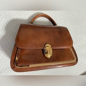 Tory Burch Top Handle Scarab Purse (w/ detachable shoulder strap)